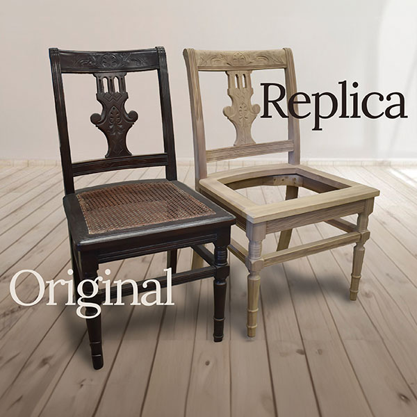 custom dining chair original replica