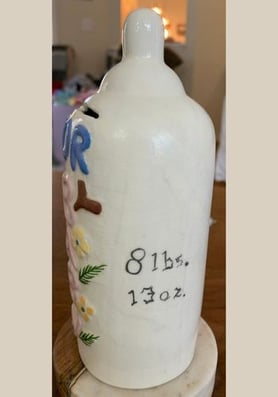 After_Before_ Ceramic Baby Bottle Repair_ Art Restoration and Repair Services_ Raleigh, NC