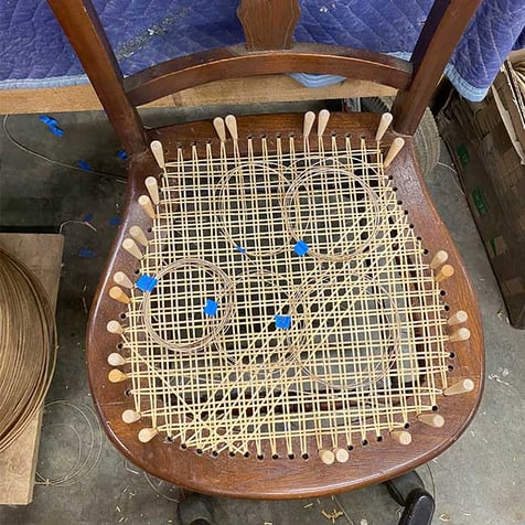 Chair-Caning--diagonal-cane-strands--caning-chairs,-seat-weaving