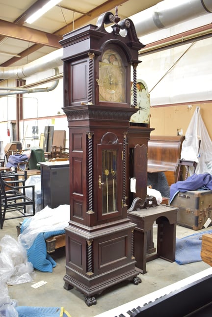 Caudle, Jeff grandfather clock after 2 (6)