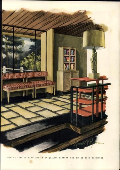 Drexel House and Garden 1947
