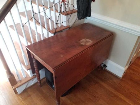 Grissom, Connie drop leaf table before