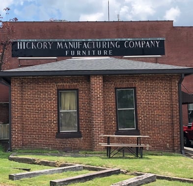 Hickory Furniture Company brick building