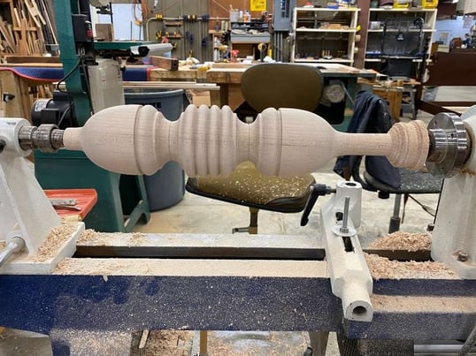 Newly Created Extension for Antique Bed_furniture restoration and customization_raleigh, nc