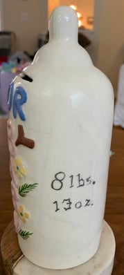 Dowd, Tom ceramic bottle after 2