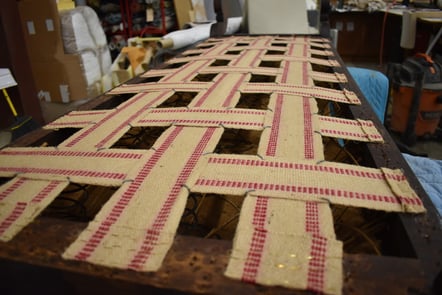 bench jute webbing