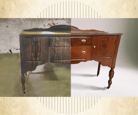 lane buffet 3 fb_wooden furniture restoration - furniture repair and restoration