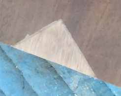Veneer Repair - replacement before touchup and graining - antique restoration