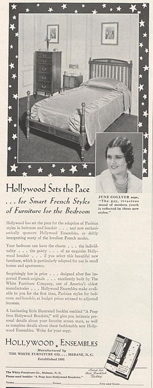 Vogue, white furniture company, april 1932-1