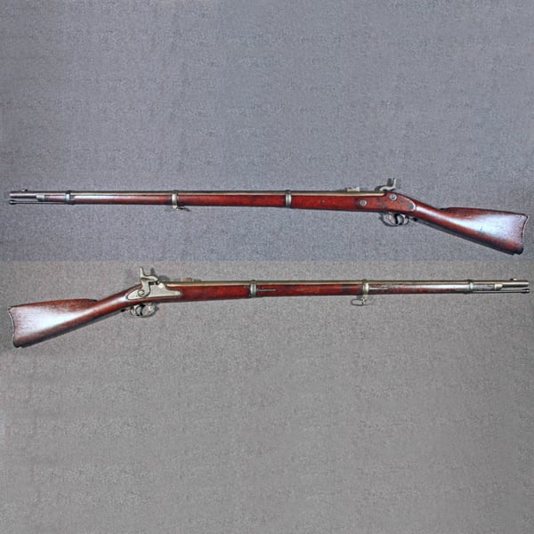 antique gun restoration: 1863 springfield musket after