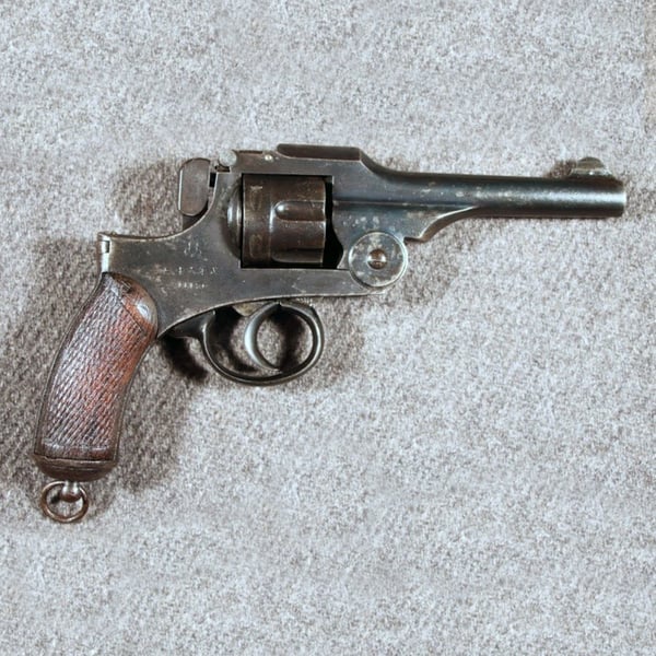 antique gun restoration: japanese type 26 revolver after