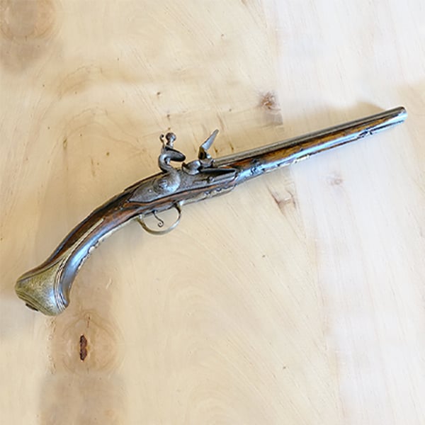 antique gun restoration: ottoman empire gun after
