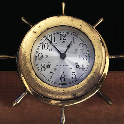 clock restoration: helsman clock before