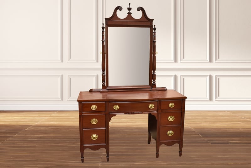 Antique Furniture Restoration: Drexel Heritage Vanity_After