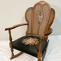 repair broken upholstered chair after