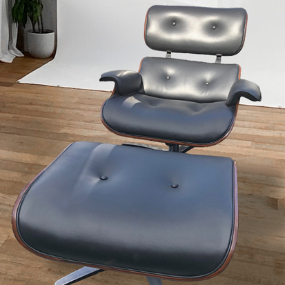 restoration specialties leather vinyl eames armchair after