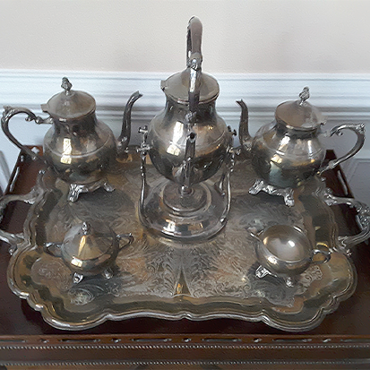restoration specialties silver restoration silver tea service before