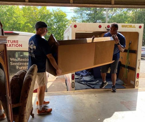 White-Glove Professional Antique Furniture Delivery Service - Mumford Restoration(1)