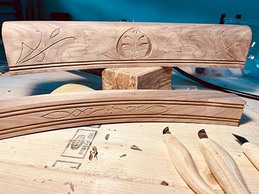 Wood to be carved 505