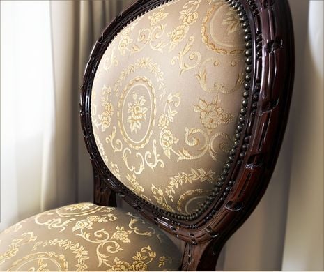 chair with curtain; raleigh, nc