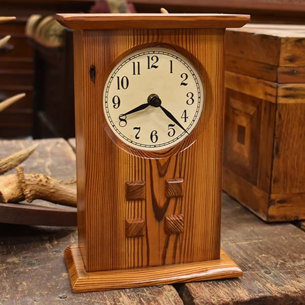 mantle clock from fire after