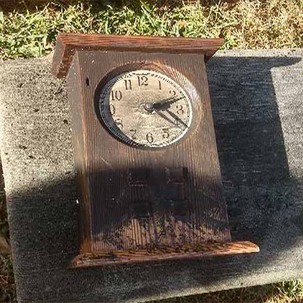 mantle clock from fire before
