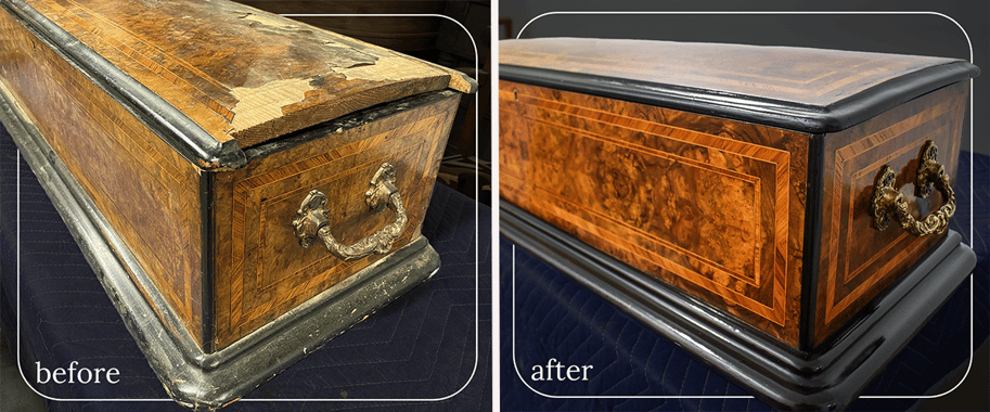 swiss music box bf and after 1 pic