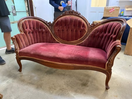 tufted sofa before reupholsery_upholstery_lazarus