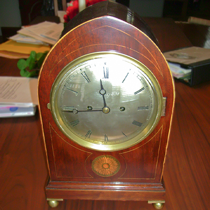 restoration specialties: clocks mantle clock after